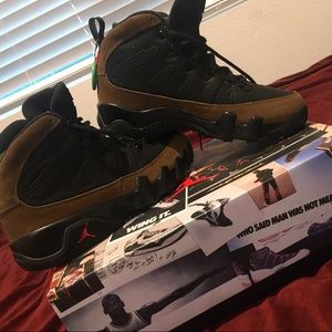 🛑 SOLD ❗️ Jordan 9’s boot NRG olives